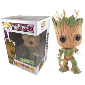 Funko Pop | 49 | Guardians of the Galaxy | Groot | Glow in the Dark | Exclusive